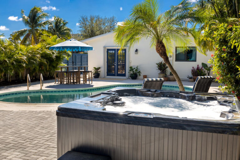 Pool Deck Softwashing in Miami